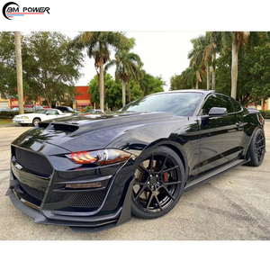 Kits de carrosserie <span class=keywords><strong>MUSTANG</strong></span> GT500, ancien modèle vers nouveau modèle, pare-chocs avant, jupe latérale, diffuseur, embouts d'échappement, 2018-<span class=keywords><strong>MUSTANG</strong></span> GT500, pièces automobiles de lifting - Product Image 5