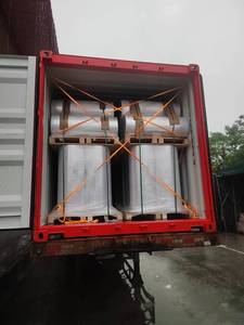 60gsm/65gsm cielo/luce blu Glassine carta autoadesiva corea Hot TOP/ECO etichetta termica adesivo metà Jumbo Rolls - Product Image 6