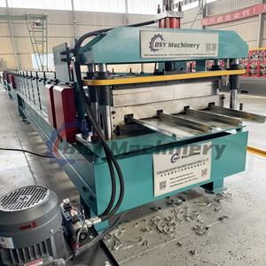 Automatische Profilformmaschine 4 Dachblechherstellungsmaschine Selbstverriegelnde Metalldachziegel-Herstellungsmaschine - Product Image 2