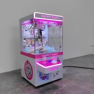 Coin-Operated Mini Claw Machine <b>Small</b> Medium-Size Household Toy Grabber Video <b>Game</b> City Clip Doll Machine for Amusement - Product Image 6