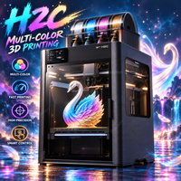 Version Globale H2C Combo Imprimante 3D Multicolore Double Buse 2000mm/s Prix Direct Usine Approvisionnement en Gros
