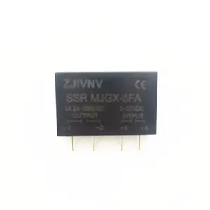 1pcs High Quality PCB Type Solid State Relay Dedicated with Pins Low Power SSR 5A DC-AC 3-32VDC Control 24-380VAC MJGX-5FA