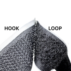 เทปตีนตุ๊กแกแบบตะขอและห่วงแบบมีกาวในตัวสองด้านกำหนดขนาดได้เอง - Product Image 4