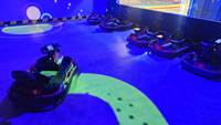 Kart de projection interactif Gooest Virokart pour enfants et adultes en centre commercial et centre de divertissement