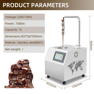 Macchina da tavolo per temperare il cioccolato per sciogliere la macchina per temperare il cioccolato - Product Image 4