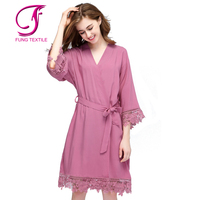 C & Fung — Robe de bain Sexy en coton uni, Robe de demoiselle d'honneur, pour femmes, 3028