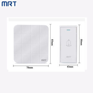 Sonnette sans fil intelligente à 38 sonneries pour maison/hôtel/villa - Product Image 2