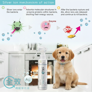 สเปรย์ดับกลิ่นสัตว์เลี้ยง กลิ่นดอกไม้ธรรมชาติ ขนาด 150 มล. ผลิตจากวัสดุ PVC เป็นมิตรต่อสิ่งแวดล้อม ย่อยสลายได้ ช่วยปลอบประโลมและขจัดกลิ่น - Product Image 5