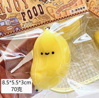 Jouets Squishy Souples à Remontée Lente pour Enfants, Anti-Stress avec Sac Surprise, Jouet à Presser en TPR pour Soulager le Stress
