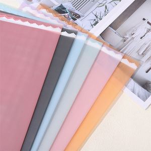 Papier d'emballage floral imperméable carré, revêtement PVC double face, pour mouchoirs et bouquets de fleurs, nouveau papier cadeau d'emballage - Product Image 1