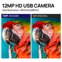 Módulo de Cámara USB ZWAK IMX577 con Sensor CMOS de 8MP, 4K a 30FPS, Enfoque Fijo, Sin Controlador UVC, 1080P a 120FPS, Compatible con Android/Windows PC/Linux/MAC