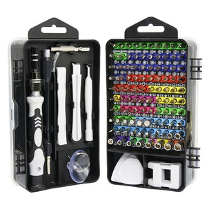 117 In 1 <b>Screwdriver</b> Set Precision Bits For Mobile Phone <b>Watch</b> Repair Chrome Vanadium Steel Magnetic - Product Image 2