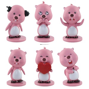 Hợp thời trang nhựa PVC Ruby mù Hộp đồ chơi dễ thương đông lạnh ít Hải Ly figurine Mô hình xe trang trí bán buôn với tính năng bất ngờ - Product Image 3
