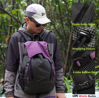 Sac à dos de randonnée imperméable léger de haute qualité pour le trekking, le camping, sac à dos Ripstop