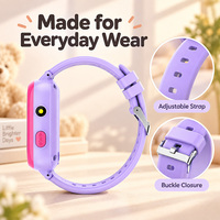 Montre connectée GPS SOS pour enfant, étanche, anti-perte, 4G, écran tactile HD, caméra, pour la sécurité des enfants et la communication quotidienne.