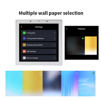 86N Eshare télécommande Alexa AI contrôle Android 11 4*20w 4 pouces Mini Smart Home fond musique contrôleur mural WIFI Ampl