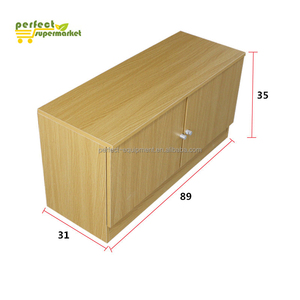 OEM Heavy-Duty Single-Sided Supermarket Storage Rack <strong>Shelves</strong> Metal Frame <strong>with</strong> Wooden Board for Shop Display - Product Image 6