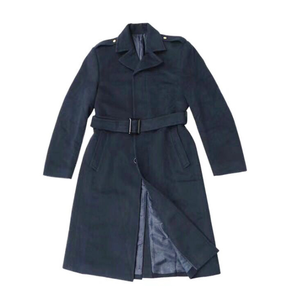 Veste longue en polaire de laine coupe-vent DFLC01 pour la chasse, chaude pour l'hiver, avec doublure, couleur marine, vert, sur mesure, uniforme de chasse - Product Image 3