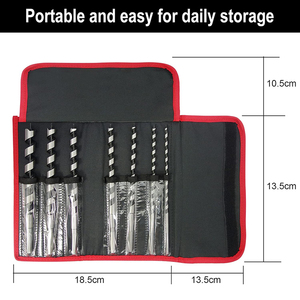 DZ 7 cái mũi khoan gỗ mũi khoan lục giác thép tốc độ cao 6/8/10/12/14/16/18mm để khoan lỗ sâu trơn - Product Image 6