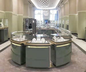 Exposición de joyería fina Diseño de joyería Joyería especial Treasury Mall Showcase - Product Image 1