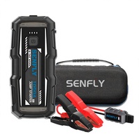 Démarreur de voiture portable 10000mAh 12V, booster de batterie, power bank pour voiture, camion, moto, charge rapide, lumière LED, CE ROHS