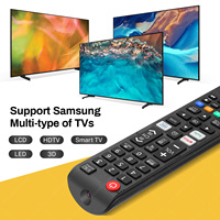 Vente en gros de piles AAA BN59-01315B à 4 boutons pour télécommande universelle de téléviseur intelligent Samsung LCD 4K 8K QLED