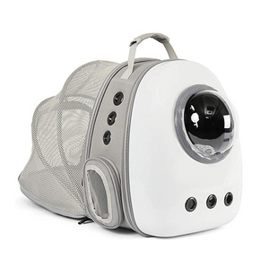 Tùy chỉnh Thời trang rắn PVC Dog & Cat Ba lô với in logo thân thiện với môi Dây kéo đóng cửa OEM Pet <span class=keywords><strong>carrier</strong></span> cho động vật nhỏ - Product Image 5