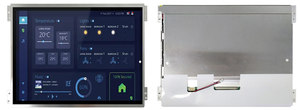 Écran TFT LCD haute luminosité 10,4 pouces 1024x768 1200 nits LVDS, large plage de températures - Product Image 4