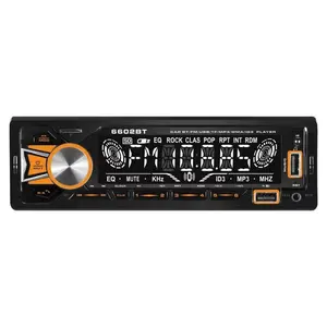 Bluetooth Car Stereo with FM Radio Tuner MP3 Player Supporting AUX/USB/TF Card Features SD Card and BT Connection