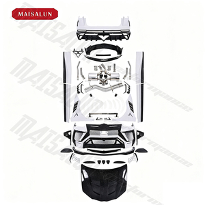 Nâng Cấp M Phong Cách Cơ Thể Kit Đối Với Lamborghini Urus Phía Trước Phía Sau <span class=keywords><strong>Bumper</strong></span> <span class=keywords><strong>Side</strong></span> Váy Mui Xe Chắn Chắn Gió Xả Lời Khuyên Sợi Carbon Xe <span class=keywords><strong>Bumper</strong></span> - Product Image 6