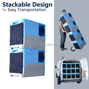 Venta superior Deshumidificador industrial comercial <span class=keywords><strong>de</strong></span> 45L/día con bomba <span class=keywords><strong>de</strong></span> drenaje automático Ultra silencioso para restauración <span class=keywords><strong>de</strong></span> daños por agua - Product Image 2