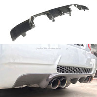 Diffuseur arrière en fibre de carbone pour BMW Série 3 E90 M3 2005-2011, protection de pare-chocs arrière, style automobile