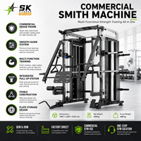 Máquina Smith Multifuncional SK, Equipo de Gimnasio Comercial, Jaula de Potencia, Cable Crossover, Entrenador Funcional, OEM ODM, Venta en China, Nuevo