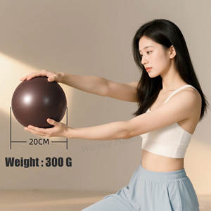 Instructor de práctica Gimnasia esmerilada Equilibrio Levantamiento de cadera Fitness Yoga marrón Pelota de <span class=keywords><strong>Pilates</strong></span> - Product Image 6