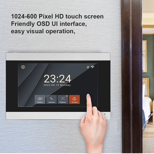 Venta directa de fábrica a prueba de vandalismo 2 puerta del apartamento anillo de liberación timbre con cable multi puerta campana <span class=keywords><strong>inter</strong></span> come - Product Image 5