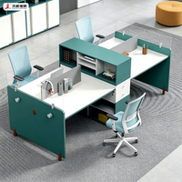 Escritorio Ejecutivo Comercial de Madera JIUSHUN, Tamaño Personalizado, Mesa de Oficina Modular Moderna