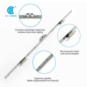 Barre de transmission 600mm-1400mm pour fenêtre et porte coulissantes en <span class=keywords><strong>PVC</strong></span>, avec système de poignée à verrouillage multipoints pour fenêtre en <span class=keywords><strong>PVC</strong></span> - Product Image 4
