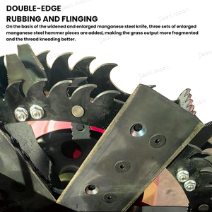 Gia Súc Thức Ăn Thiết Bị Chế Biến Động Cơ Động Cơ Powered Cỏ Chaff Cutter/Rơm Máy Nghiền Cho Chăn Nuôi Lõi Bao Gồm - Product Image 3