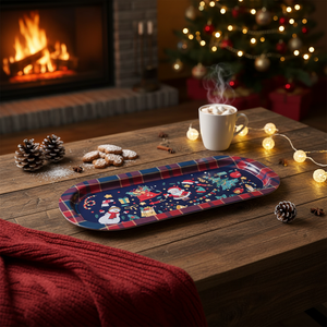 Bandeja Rectangular de Metal Winter Solstice Collection-160x350mm - Product Image 3
