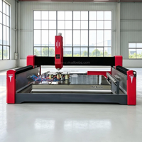 Centre d'usinage CNC ATC 5 axes pour pierre, routeur de découpe avec broche 11 kW, gravure 3D pour marbre et granit