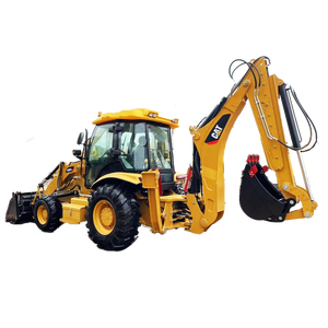 Chargeuse-pelleteuse Caterpillar 420F d'occasion, chargeuse CAT 420F d'origine, 4 roues motrices, stock Japon/USA, moteur diesel Cummins - Product Image 1