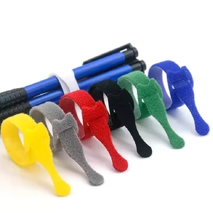 Fasteners Factory Wholesale Back-to-back <strong>Hook</strong> Ring Tape Custom Tools Colored Storage Cable Ties High-quality Reusable Cable Ties - Product Image 2