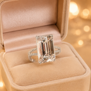 Anello dal Design Quadrato, Anello Classico da Dito per Donne - Product Image 4