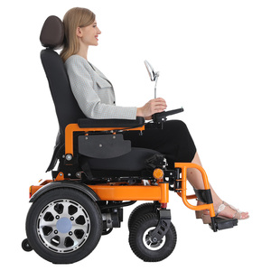 Electric <strong>Wheelchair</strong> MOYATEC S580 Deluxe 500W Motor All-Terrain 150kg Capacity 35KM Range <strong>Heavy</strong> <strong>Duty</strong> Off-Road <strong>CE</strong> Certified for - Product Image 5