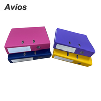 Carpeta Archivadora de Oficina de 2/3 Pulgadas en Oferta, Archivadores de Palanca A4, Cubierta de Cartón PP, Carpeta Rígida con Palanca