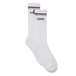 Calcetines Deportivos Cortos para Hombre, Logotipo Personalizado, Algodón con Bordado de Moda, Diseño Jacquard de Punto, Temporada de Primavera, Sin Pedido Mínimo - Product Image 2