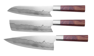 العنبر اليابانية دمشق سكين 440C gyuto سكين الطاهي 8 بوصة المطبخ طقم السكاكين - Product Image 5