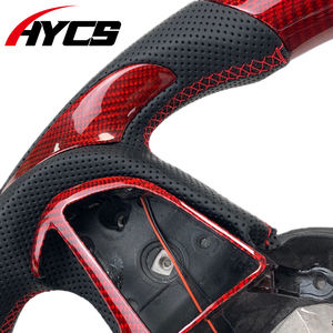 Volant sport en fibre de carbone de style LED personnalisé haut de gamme adapté à <span class=keywords><strong>Dodge</strong></span> Charger <span class=keywords><strong>Challenger</strong></span> Srt <span class=keywords><strong>RT</strong></span> 2015-2023 - Product Image 3