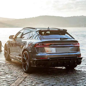 Ventes d'usine Runde pour <span class=keywords><strong>Audi</strong></span> Q8 RSQ8 Mansor Kit de carrosserie en Fiber de carbone FRP capot de pare-chocs avant pare-chocs arrière jupes latérales garde-boue MSY <span class=keywords><strong>2022</strong></span> + - Product Image 5