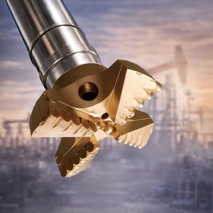 Punta da trapano PDC a 4 lame Henan Whirlwind per perforazione di pozzi d'acqua, certificata CE ISO - Product Image 1